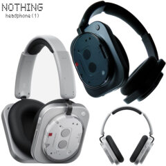 Fones Nothing Headphone (1) Over-Ear com design transparente