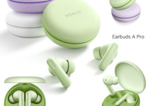 Fones Honor Earbuds A Pro com longa autonomia e cores pastéis