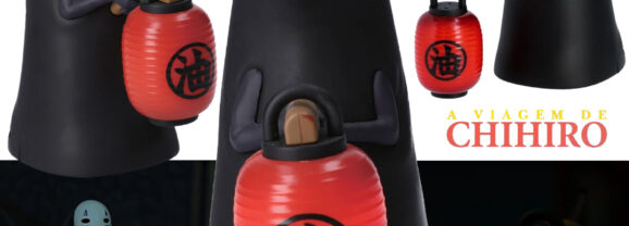 Luz noturna Hayao Miyazaki: Kaonashi (Sem Rosto) do filme A Viagem de Chihiro