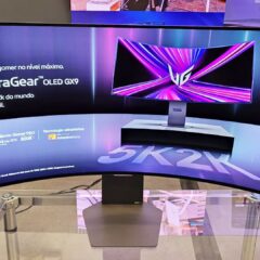 LG lança no Brasil os monitores UltraGear GX9 OLED 5K2K e Smart Swing 4K
