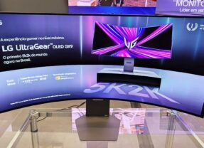 LG lança no Brasil os monitores UltraGear GX9 OLED 5K2K e Smart Swing 4K
