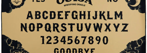 Mousepad Tábua Ouija para conversar com espíritos usando o mouse