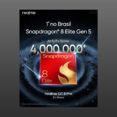 Realme GT 8 Pro: vem aí o primeiro flagship com Snapdragon 8 Elite Gen 5 do Brasil