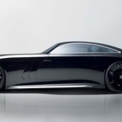 Carro conceitual Vision Iconic da Mercedes-Benz une estilo saudosista com tecnologias avançadas