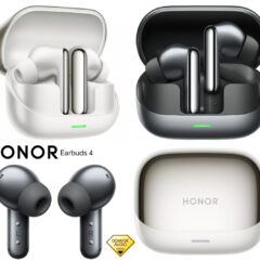Fones Honor Earbuds 4 com drivers duplos