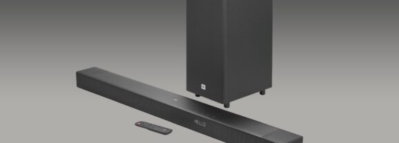 JBL Cinema SB 595, uma soundbar com Dolby Atmos e subwoofer sem fio