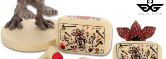 Stranger Things Buds Pro Bundle com fones de ouvido e suporte Demogorgon