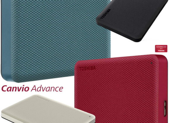 HD Externo Toshiba Canvio Advance com 4 cores e até 4TB de capacidade