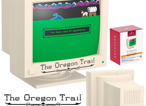Enfeite de Natal The Oregon Trail, o clássico game de computador