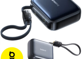 Power Bank Baseus PicoGo AC22 Ultra Mini com tamanho super compacto