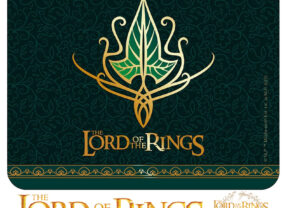 Mousepad Élfico com a Folha de Lórien de O Senhor dos Anéis