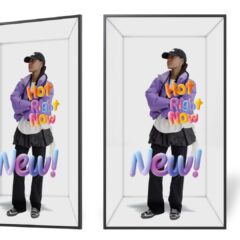 Spatial Signage, uma vitrine 3D sem óculos para chamar a atenção no pontos de venda
