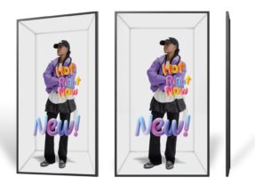 Spatial Signage, uma vitrine 3D sem óculos para chamar a atenção no pontos de venda