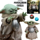 Boneco Animatrônico Grogu Premium do filme Star Wars: O Mandaloriano e Grogu