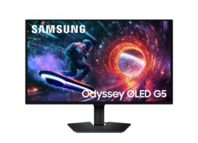 Samsung lança novo monitor gamer Odyssey OLED G5 de 27 polegadas