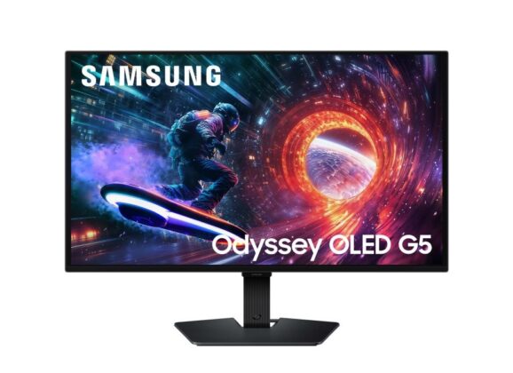 Samsung lança novo monitor gamer Odyssey OLED G5 de 27 polegadas