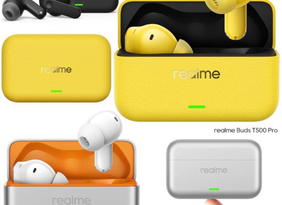 Fones Realme Buds T500 Pro com tradução simultânea via IA