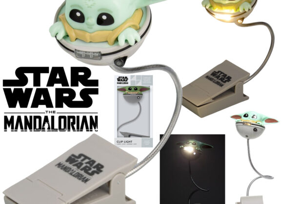 Luz de Leitura O Mandaloriano e Grogu (Star Wars)