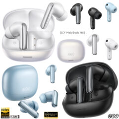 Fones QCY MeloBuds N65 com cancelamento de ruídos de até 60 dB