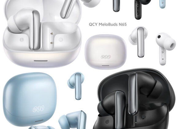 Fones QCY MeloBuds N65 com cancelamento de ruídos de até 60 dB