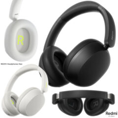 Fones Redmi Headphones Neo do tipo “over ear” (Xiaomi)