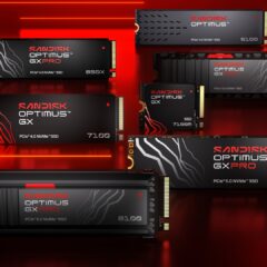Sandisk lança sua nova linha de SSDs internos Sandisk Optimus, com modelos a partir de 1 TB