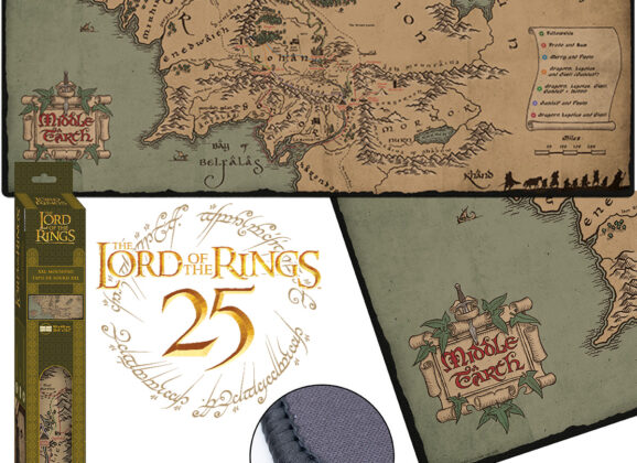 Mousepad O Senhor dos Anéis XXL: “As Jornadas da Sociedade do Anel”