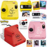 Câmeras Polaroid Pokémon com Pikachu, Sylveon e Poké Bola