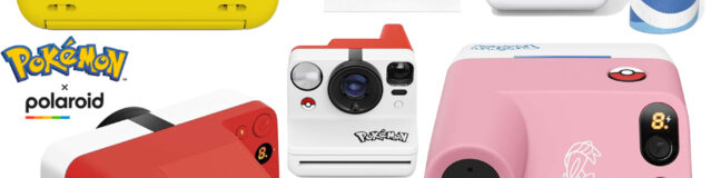 Câmeras Polaroid Pokémon com Pikachu, Sylveon e Poké Bola