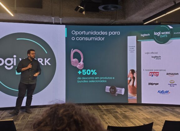 Logitech lança promoção Logi Work Days no Brasil, com descontos de até 50%