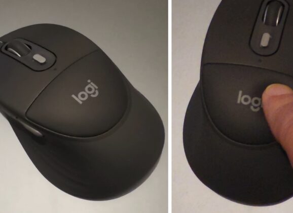 Mouse Signature Comfort M850 L da Logitech tem um apoio para a palma da mão