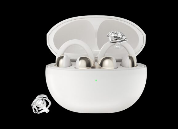 TCL CrystalClip: fones de ouvido open-ear com cristais Swarovski